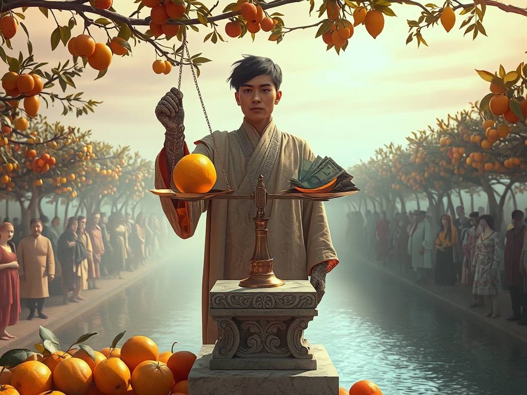 选择果汁分量看你的金钱欲