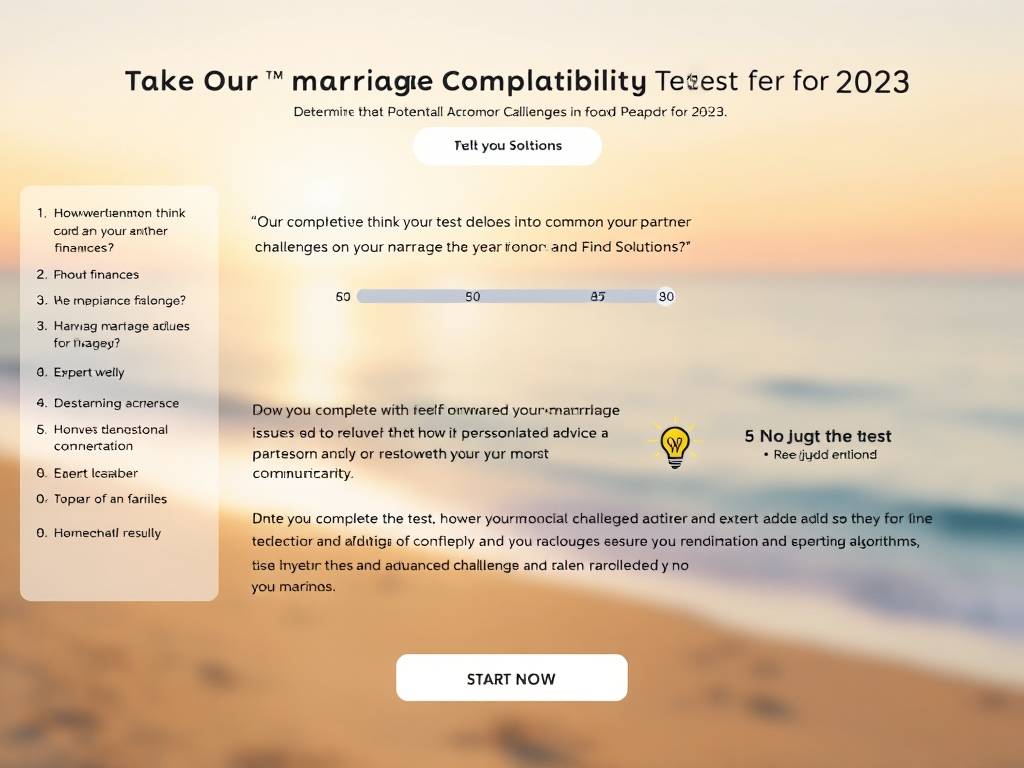 免费心理测试 2023年你的婚姻会出现问题吗?需要怎样解决?