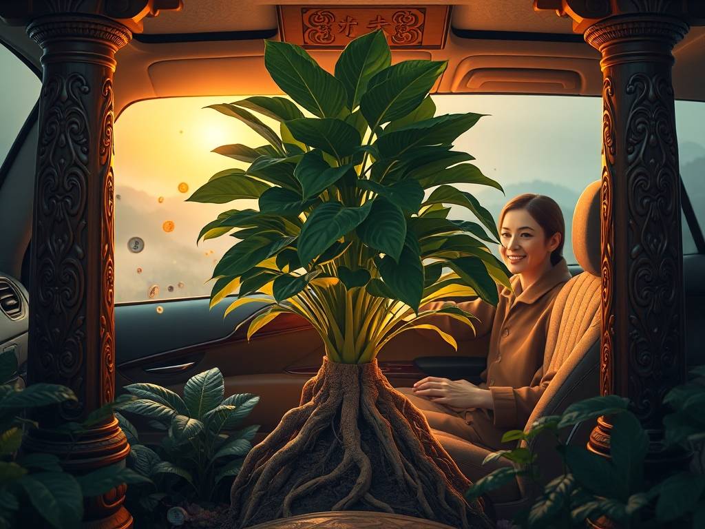 哪种旺财植物适合你，利用坐车习惯测测吧