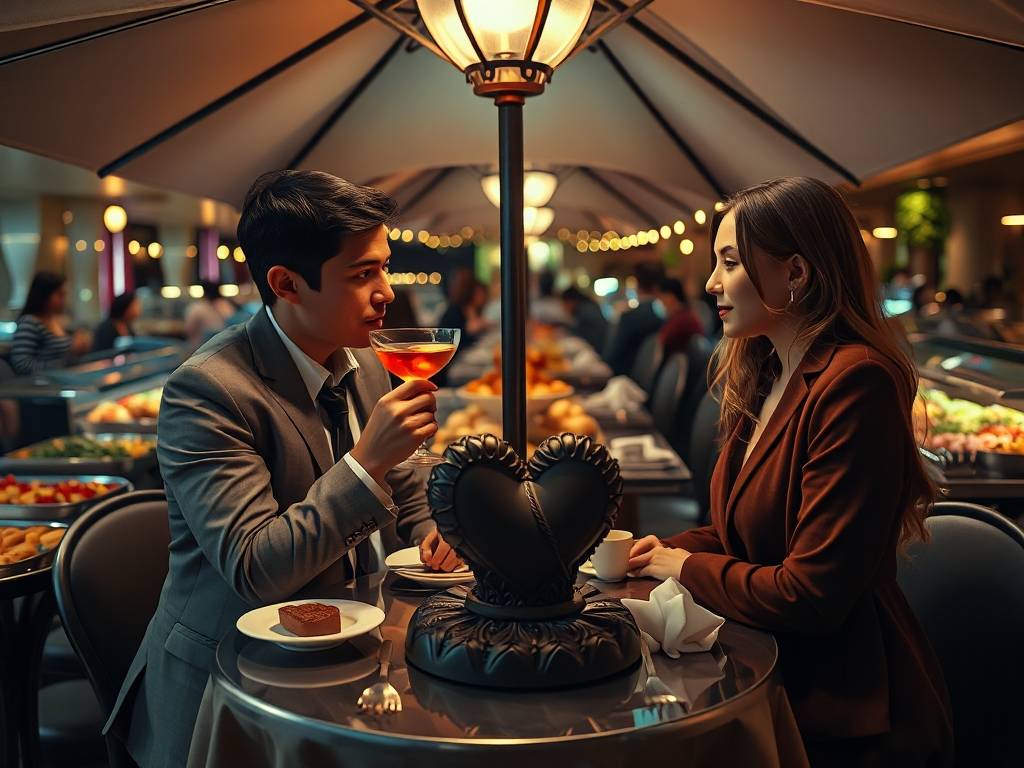 自助餐测试恋人的真性格