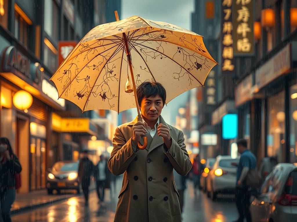 从你选择的雨伞测你的脾气