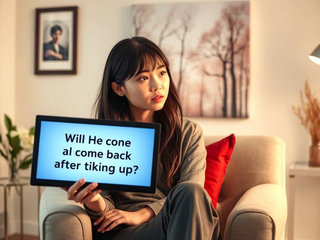 免费心理测试 分手(shǒu)后他还会主动回来找你吗?慎点