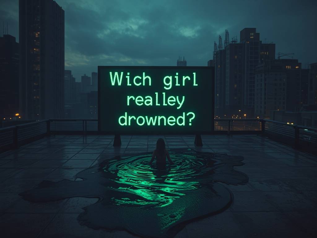 心理测试:哪个女孩真的溺水了?测你的第六感有多准!
