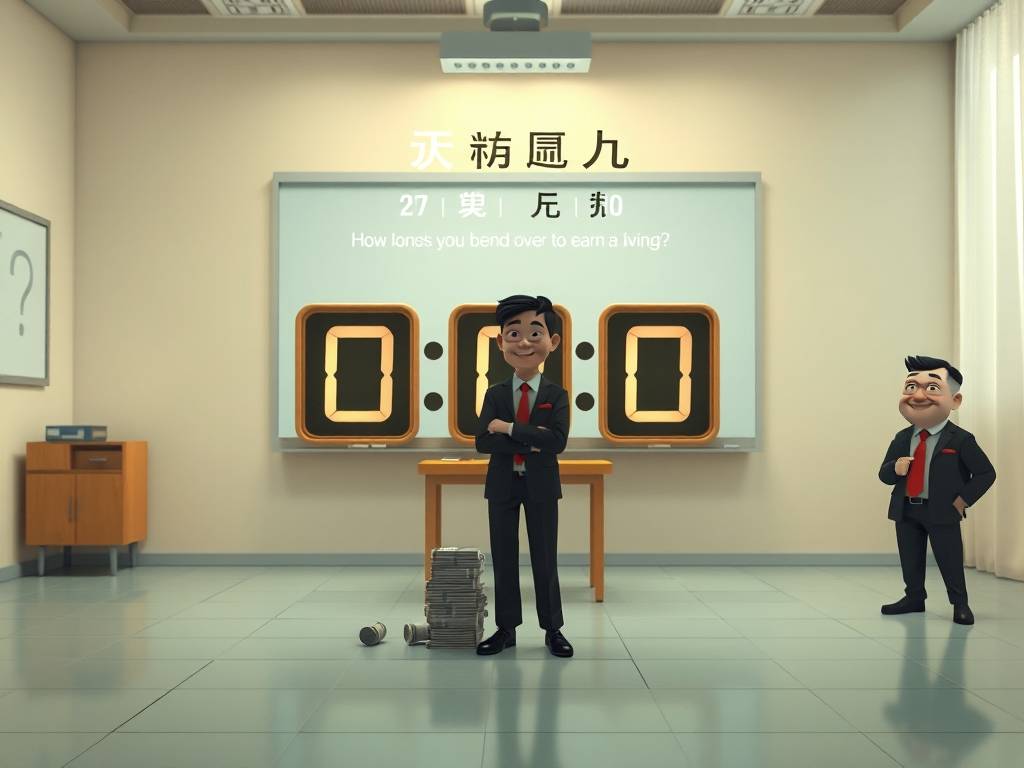 在线小测试 为赚钱低头哈腰的日子你得熬多久