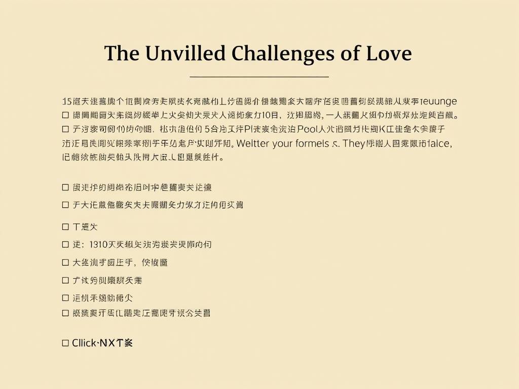 在线测一测 你的爱情在磨合期中最容易发生怎样的问题?