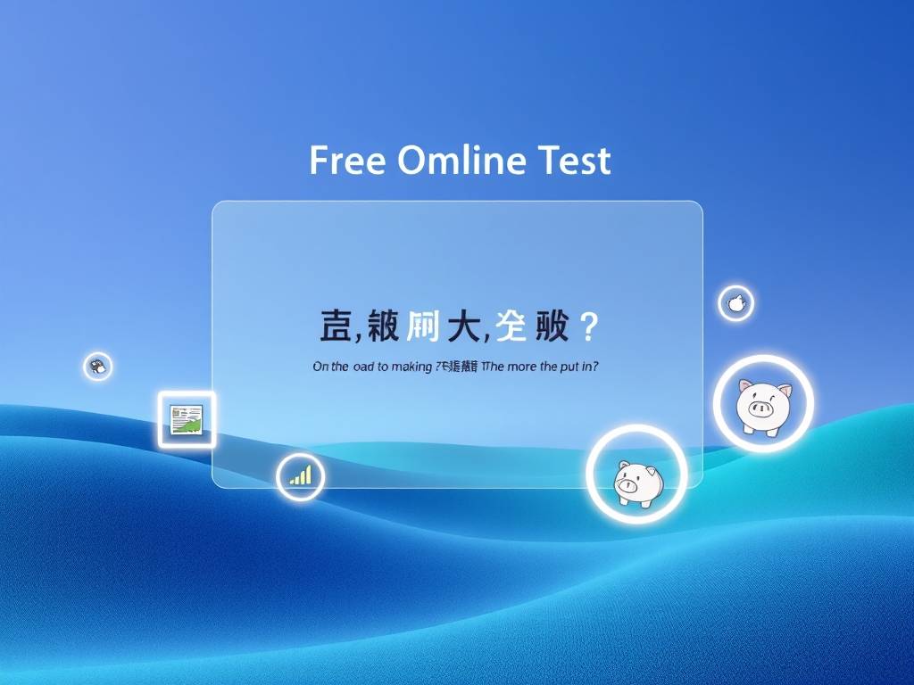 免费在线测一测 在赚钱路上,你是(shì)付出越多得到越多吗?