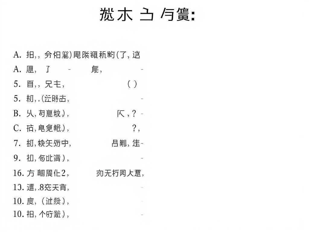 专业潜能测试 测一测你最适合的职业