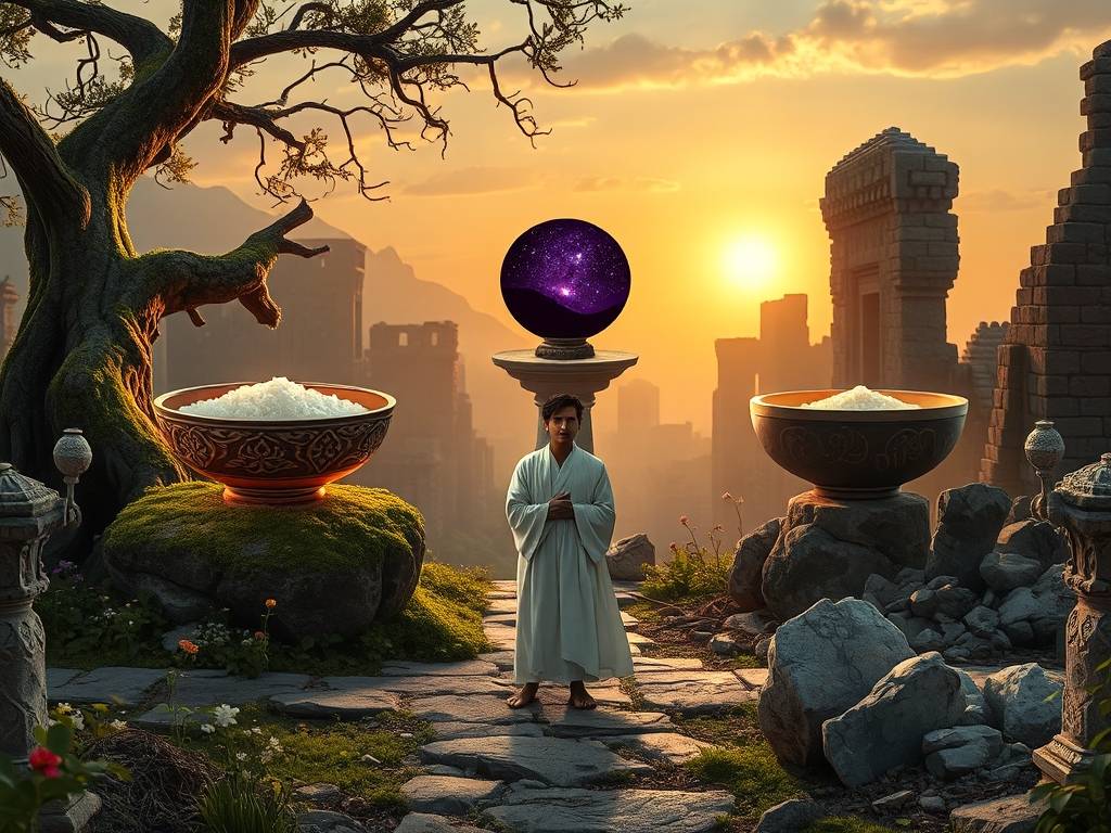 心理测试：假如世界上只剩3碗饭，你会吃哪碗？测你天生什么命！