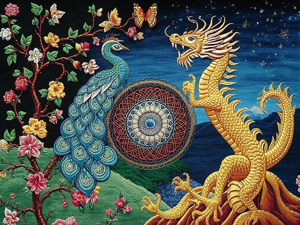 心理测试：哪幅刺绣最贵氣(qì)？测这辈子你是富贵命还是坎坷命