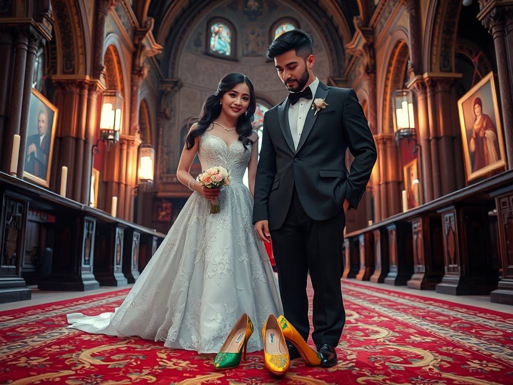 心理测试：假如结婚，你想穿哪双婚鞋？测你老公未来会有多出息