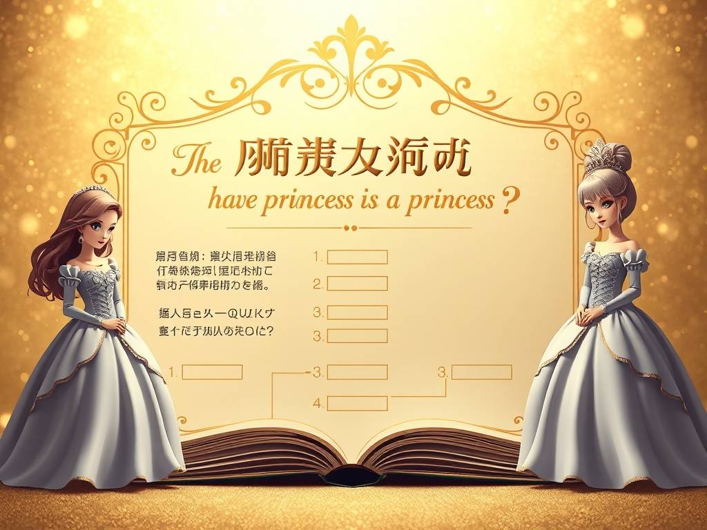在线测试 测一测你是有公主命还是公主病？