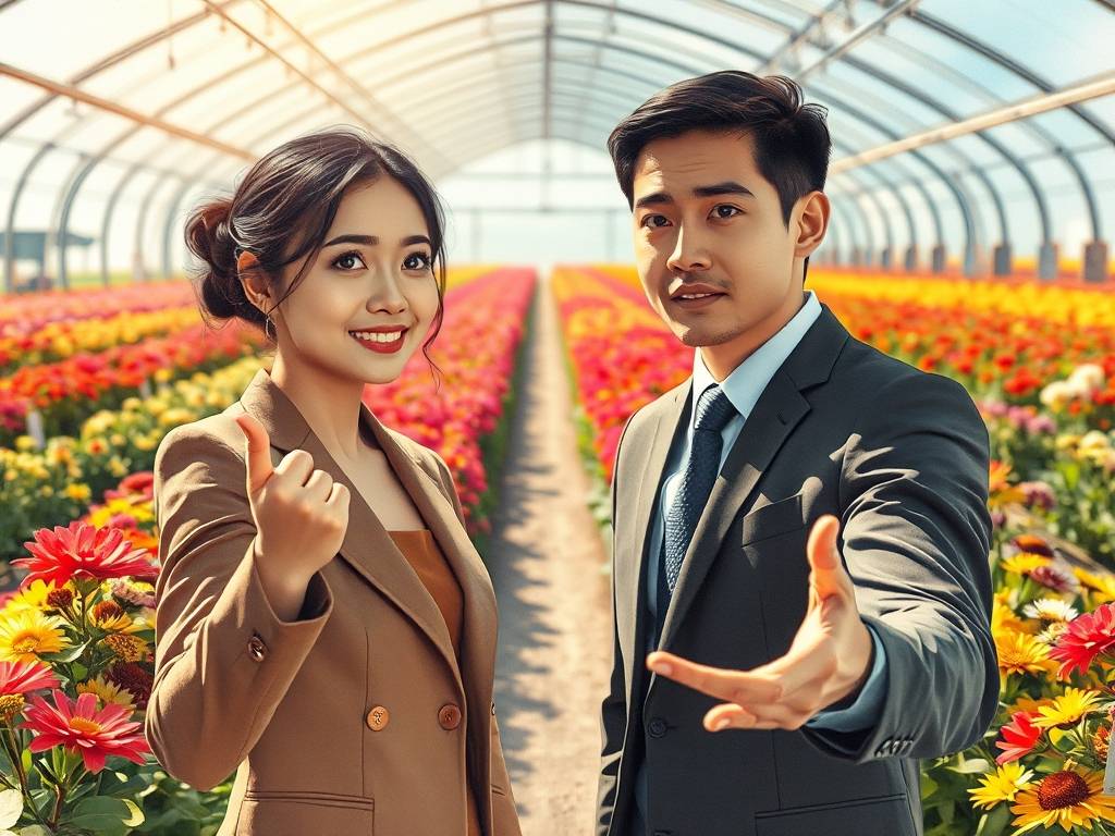 选花测最适合你奋斗的行业
