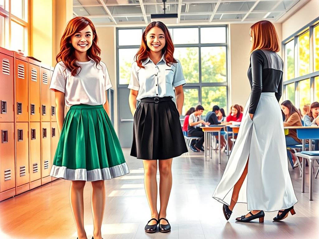 心理测试：选一款校裙，测你是同(tóng)学眼中的哪种女孩？