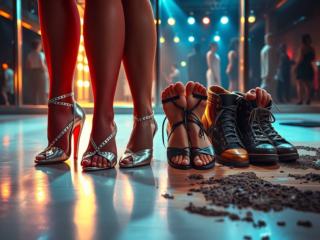 心理测试：4双脚，哪双是舞蹈女孩的？测你在异性眼中是心机女吗