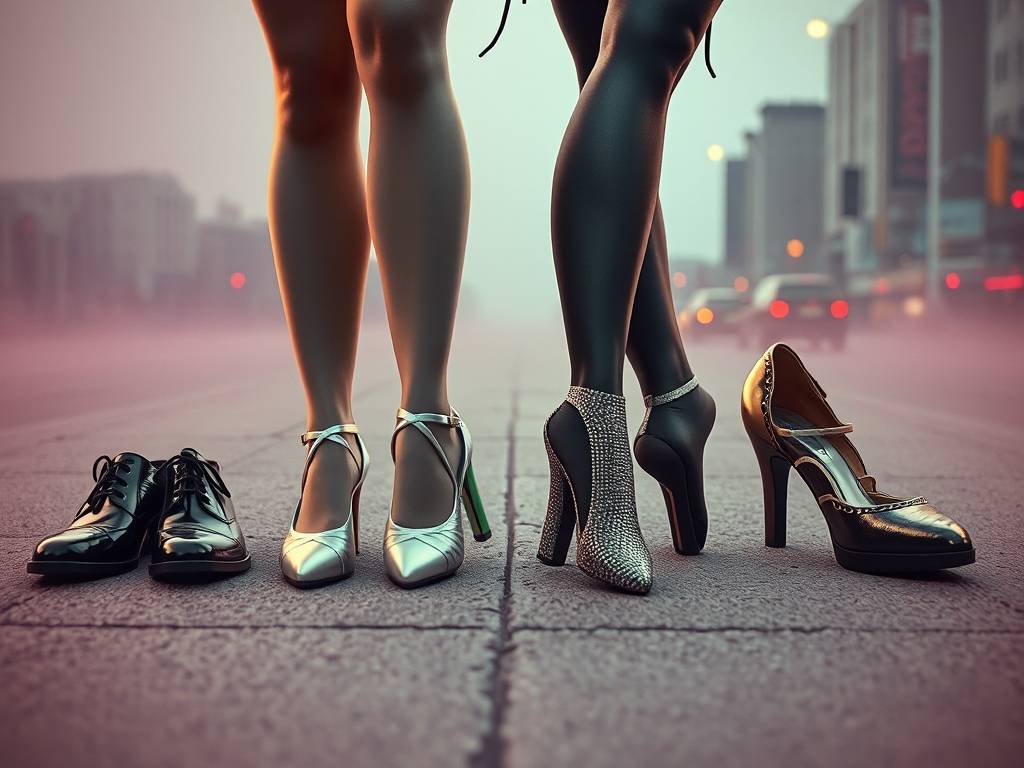 心理测试：4双脚，哪双是舞蹈女孩的？测你在异性眼中是心机女吗