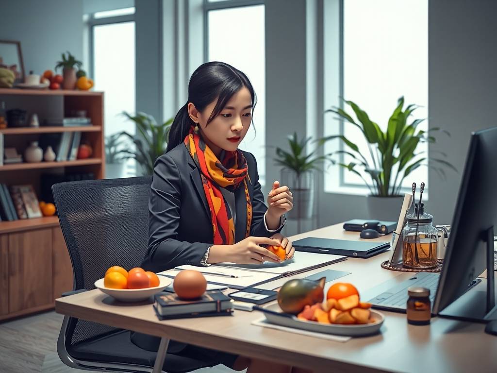 食物看你是一个怎样的职员