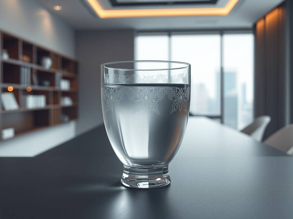 玻璃杯透露着你事业的前途
