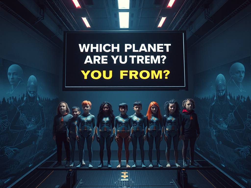 在线测试 你来自哪个星球？