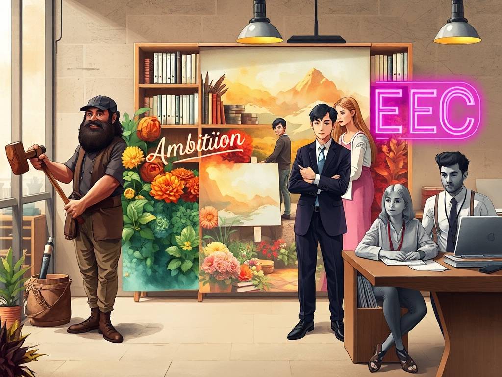 霍兰德的六种职业类型