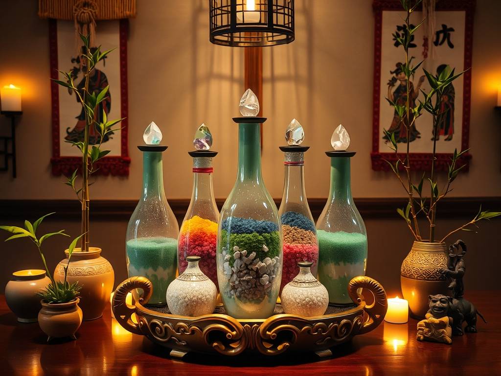 酒瓶摆件风水
