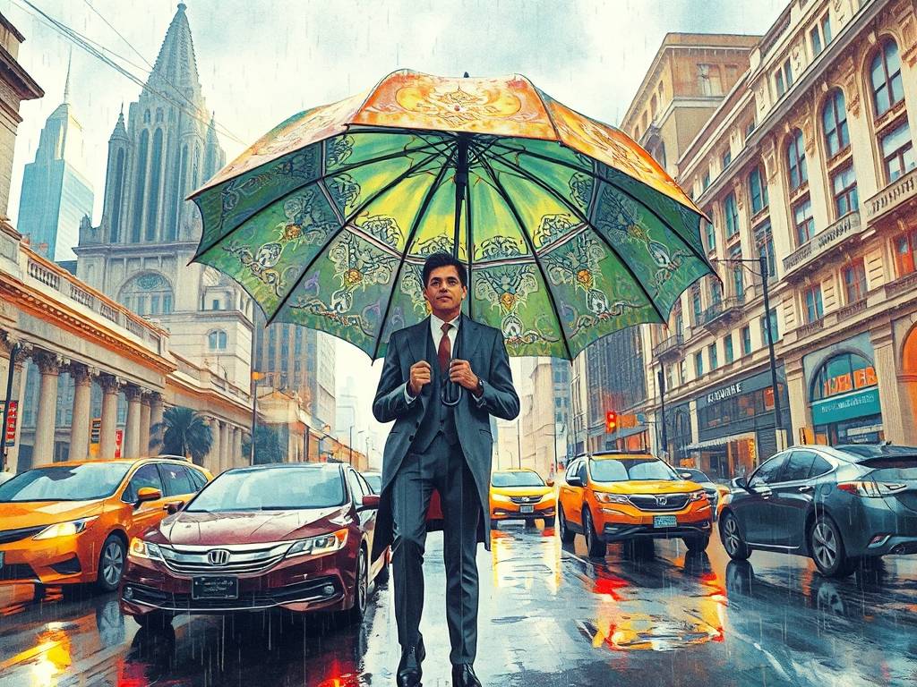 从选雨伞测试你的自恋程度