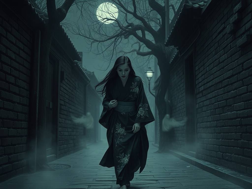 大半夜你会撞鬼吗