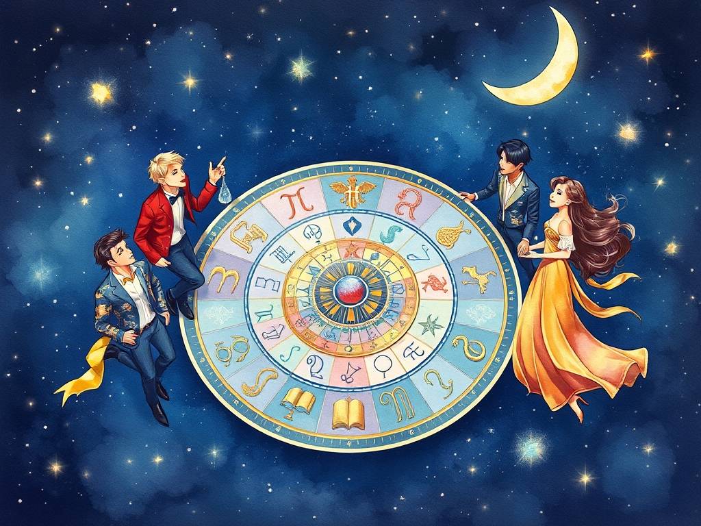 星座配对表图片