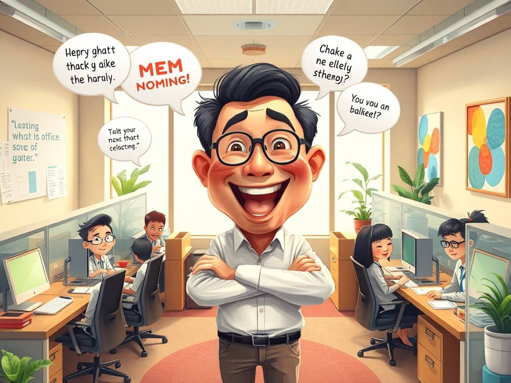 你是办公室里的大嘴巴嗎(ma)