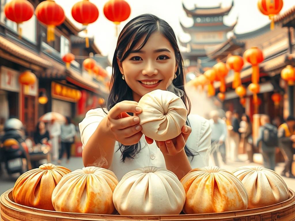 在4种包子中选一种，测试财运如何？