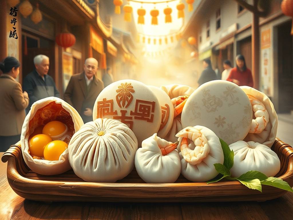 在4种包子中选一种，测试财运如何？