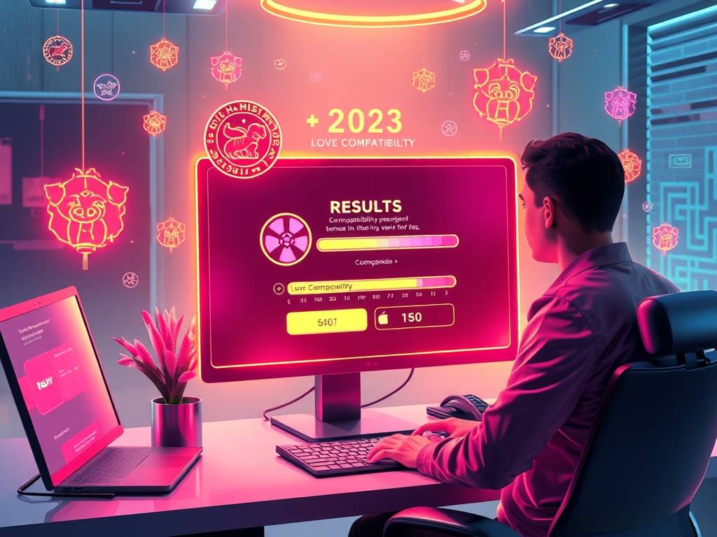 心理测试在线 测你2023和属猪人的爱情配对指数