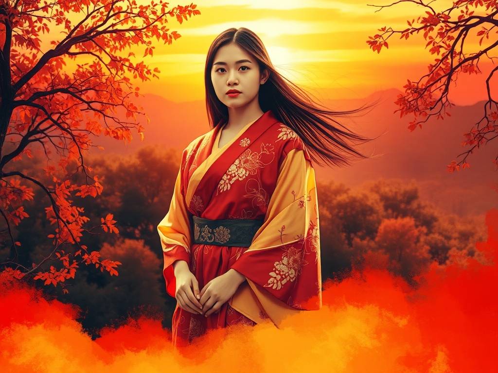 红黄性格色彩分析女生
