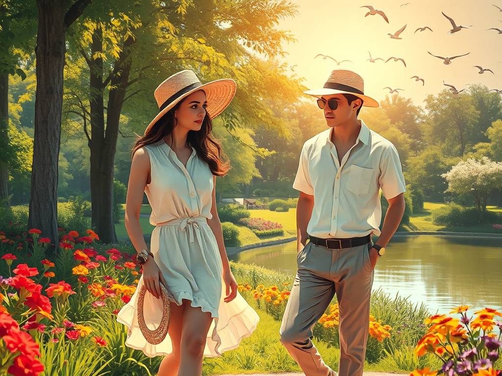测测夏天你会邂逅哪种型的男子