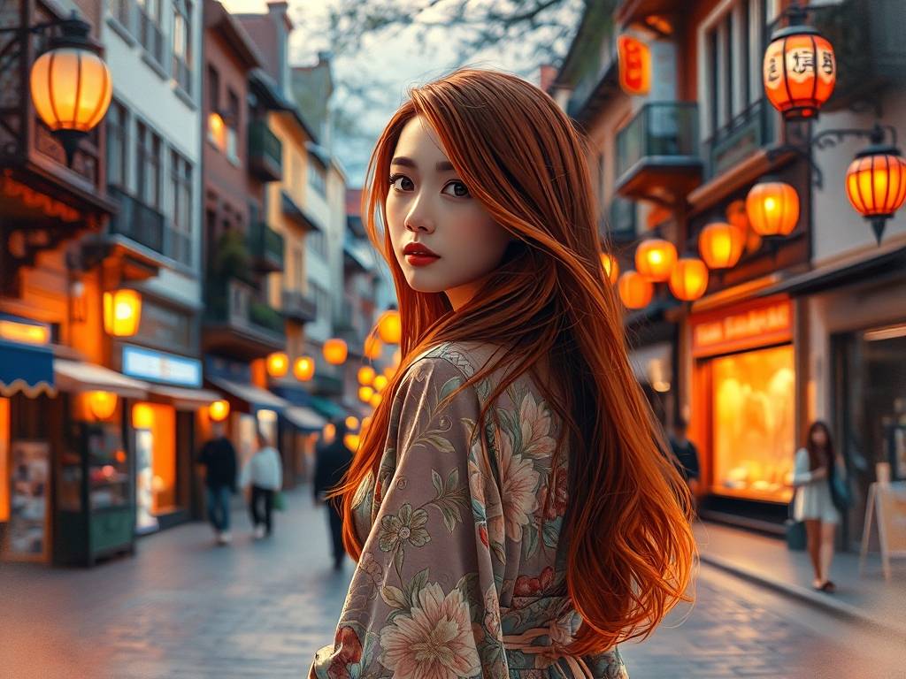 测哪个女生转过来最美