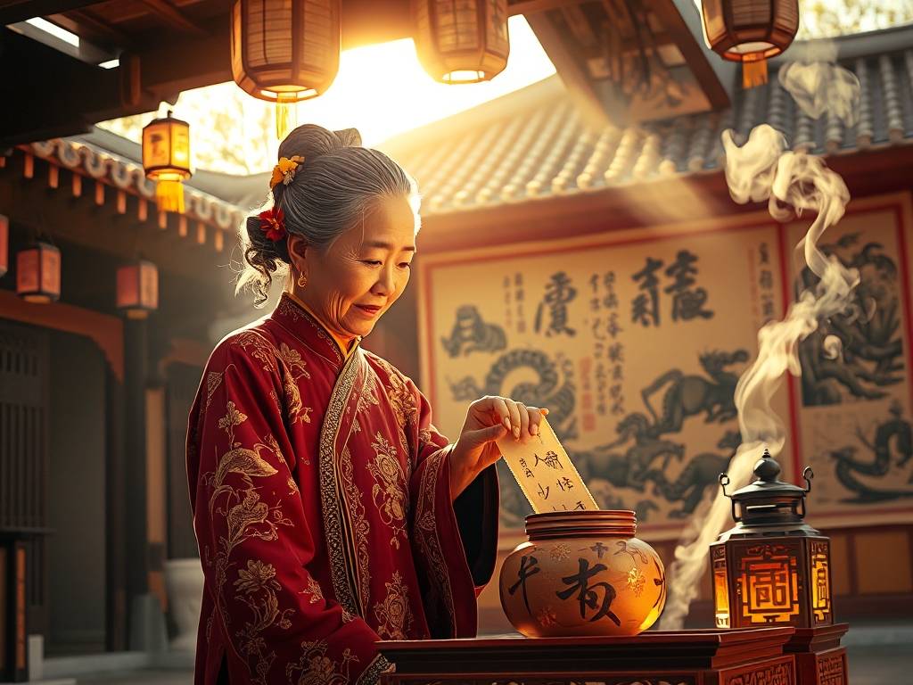 周公灵签抽签