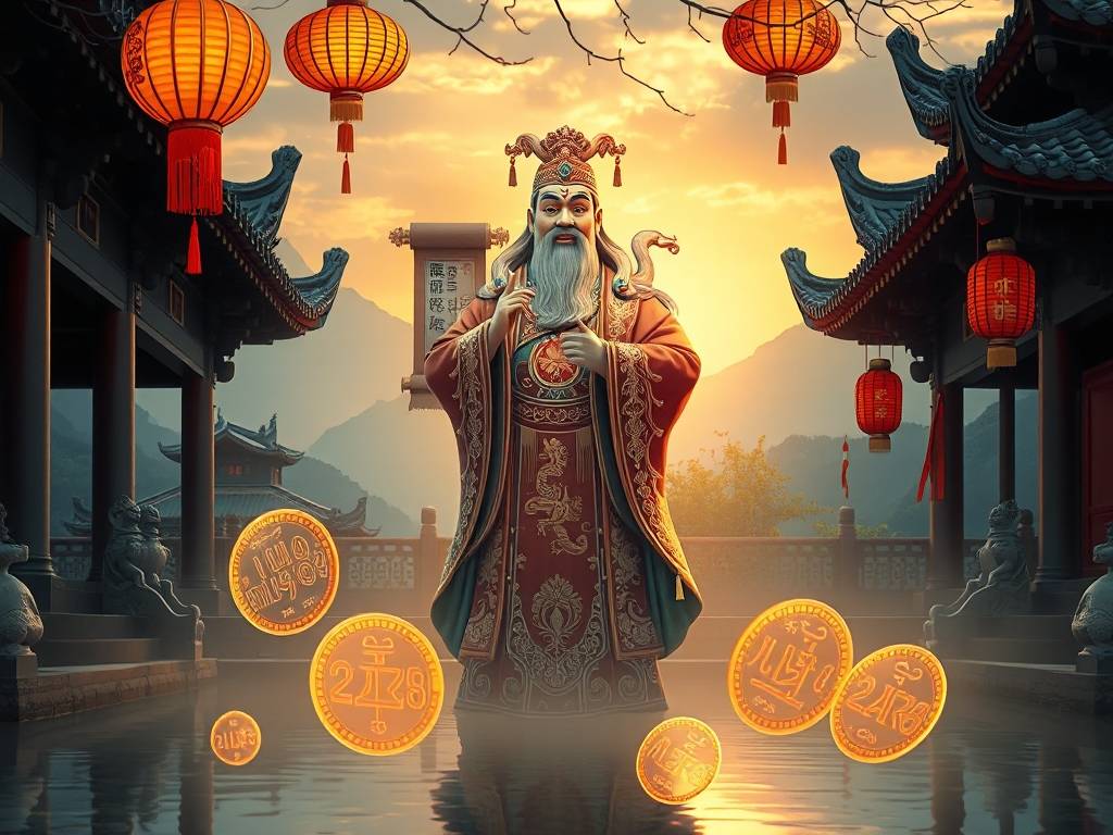 财神爷灵签在线抽签