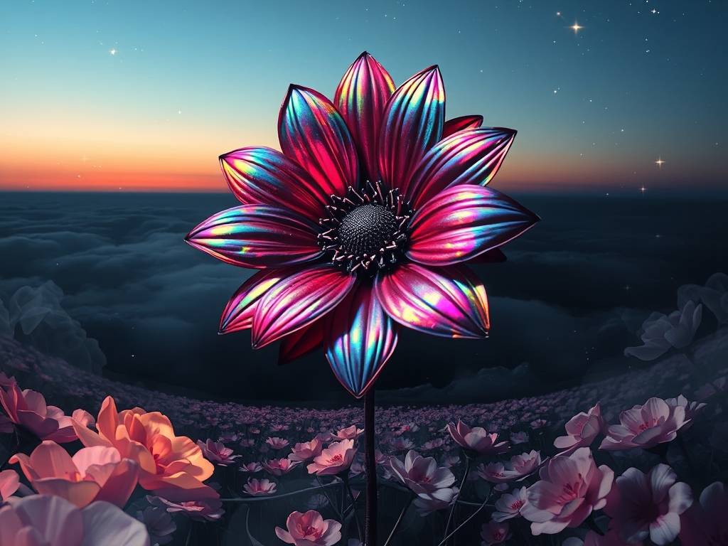 你是一朵什么花