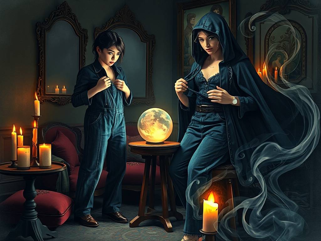 占卜测试：选一款你喜欢的背带裤，测你在异性眼中是第几等？