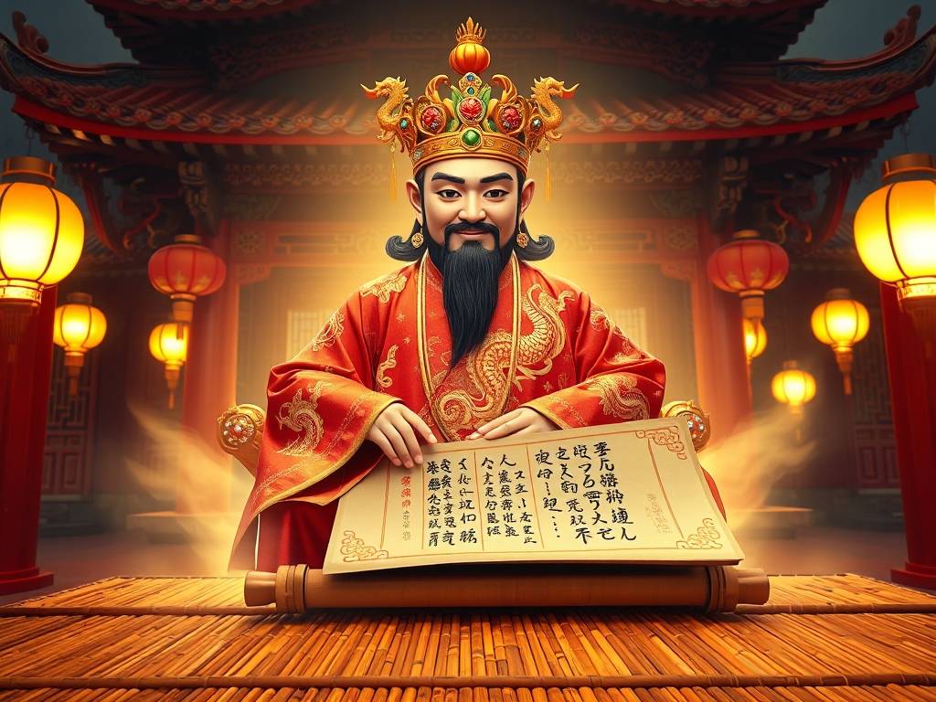 抽签财神