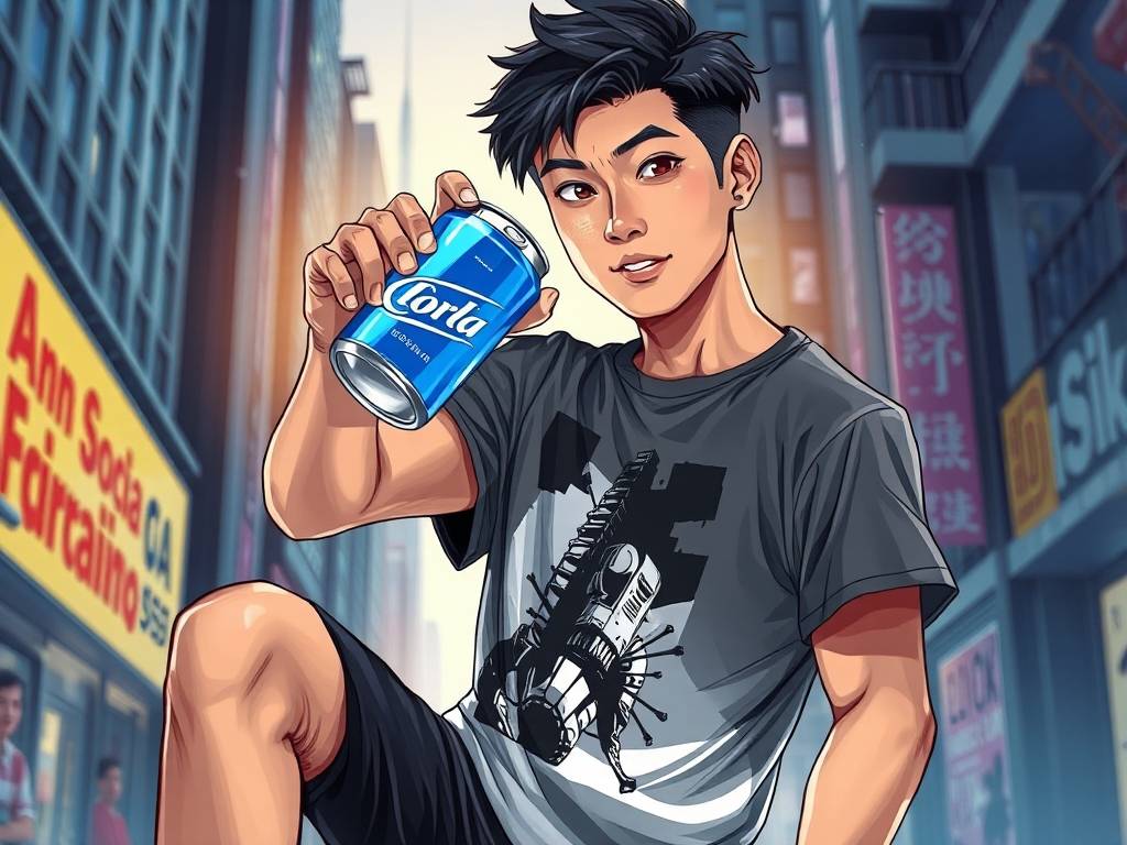 开汽水姿势测出你的性格