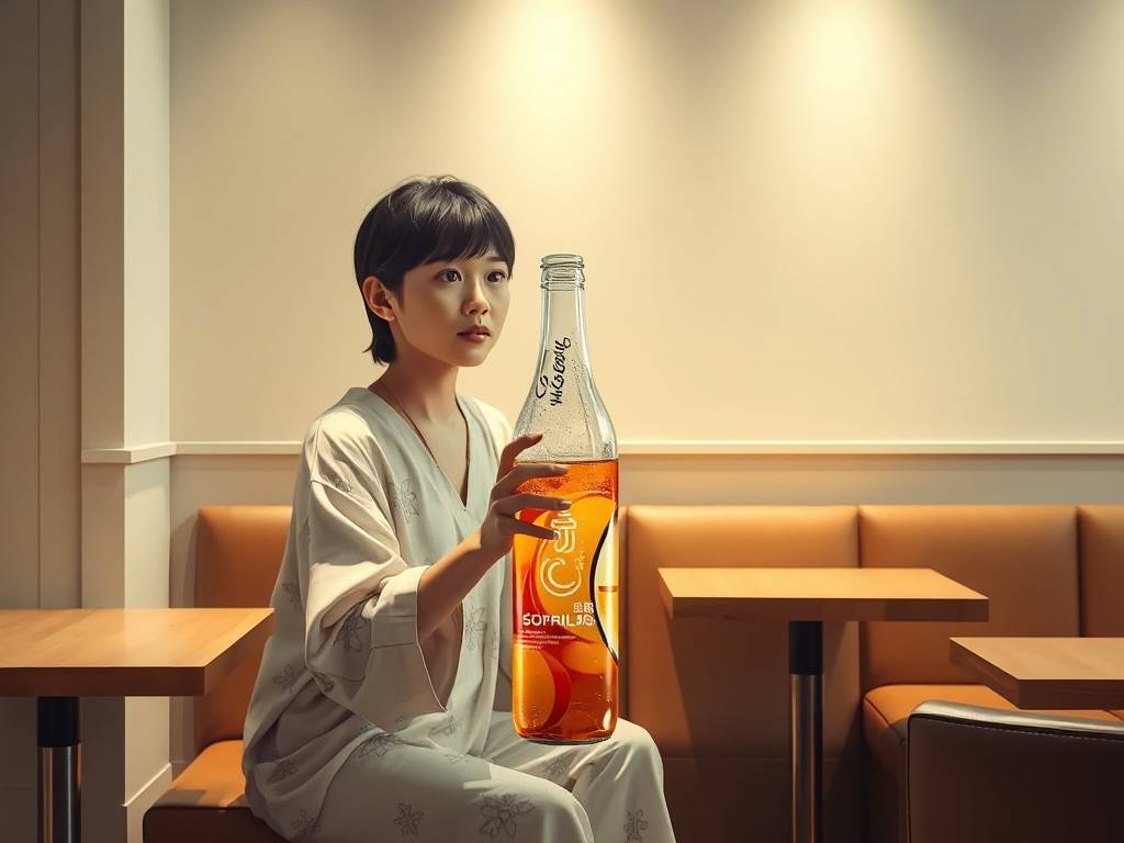 开汽水姿势测出你的性格