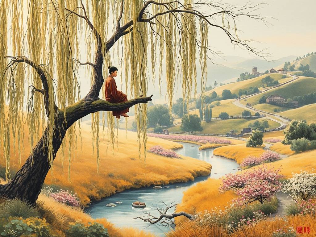 在线测一测 你喜欢在树上哪个位置看风景