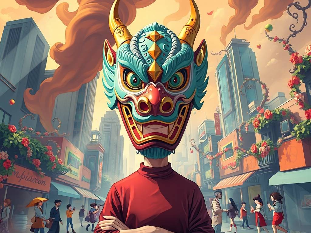 在线小测试 你的潜意识中为这个社会戴上怎样的麪(miàn)具?
