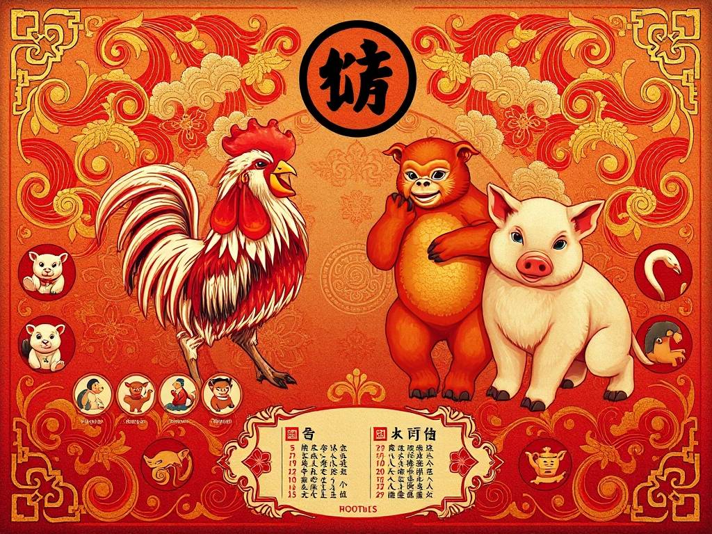 生肖配对表年份图片