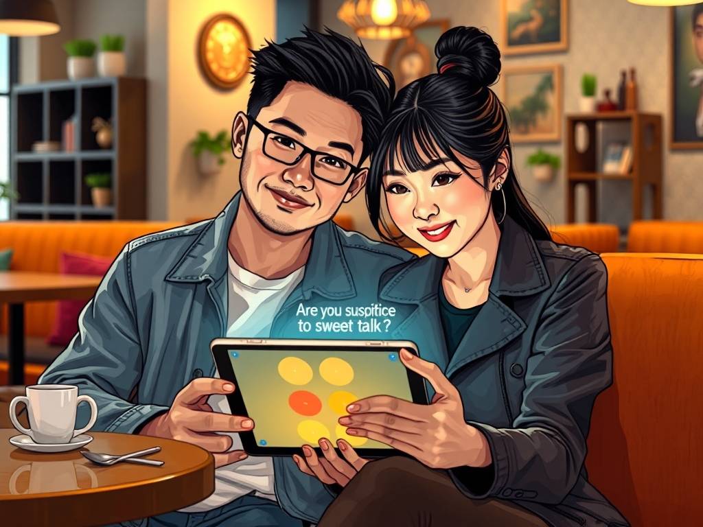 在线小测试 你会不会被甜言蜜语所骗?恋爱脑离你有多远?