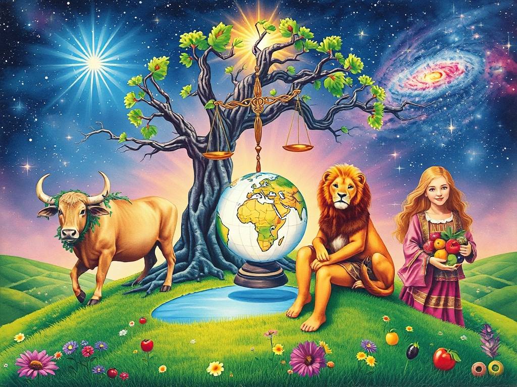 金牛双子天秤狮子处女好运星座