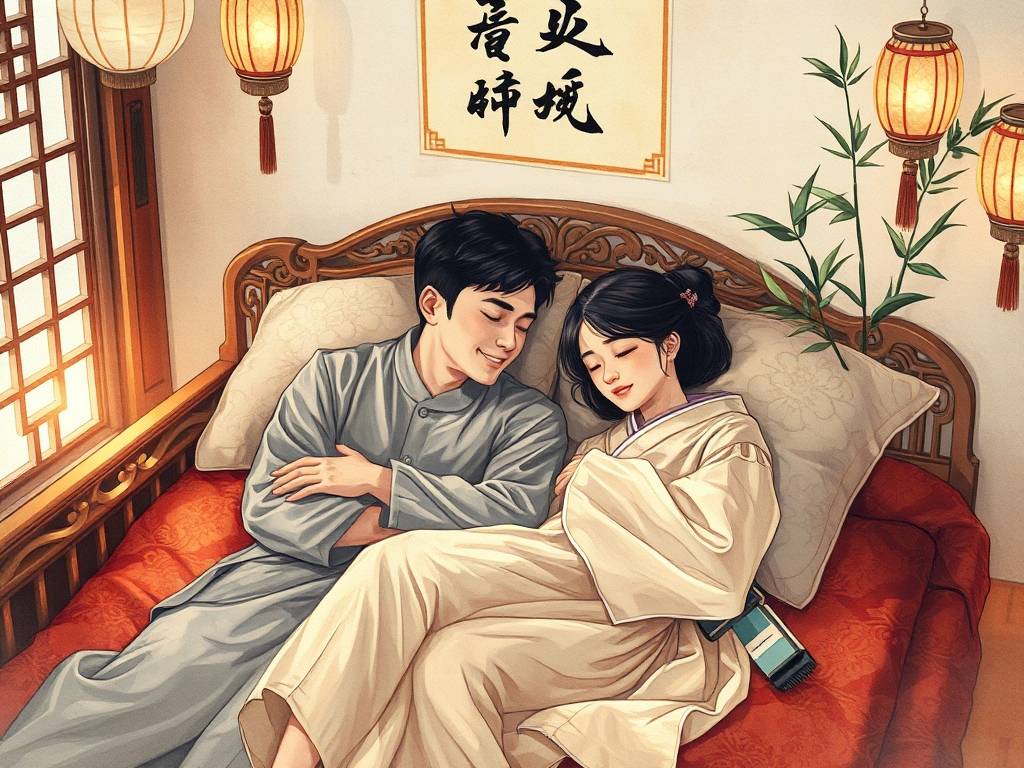 从睡姿看你姻缘桃花如何