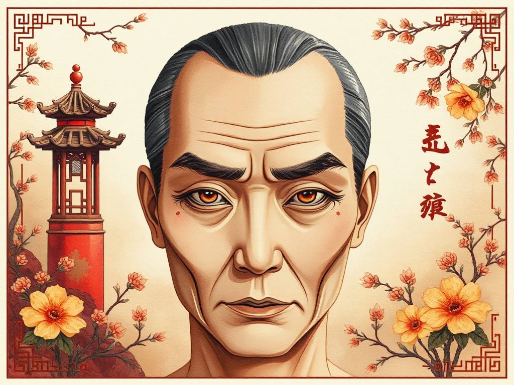 眉毛看相算(suàn)命图解看个人寿命的长短