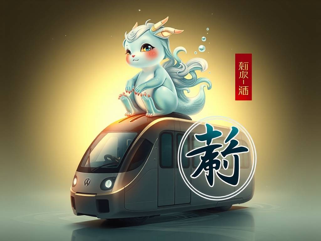 饿水命(mìng)适合的交通工具吉祥物和文字图腾
