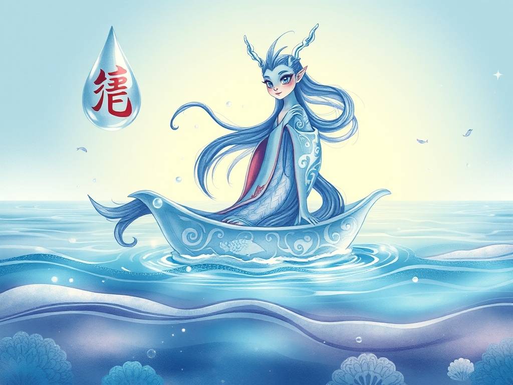 饿水命(mìng)适合的交通工具吉祥物和文字图腾